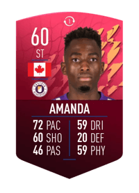 Gloire Amanda SUMMER SWAP TOKEN 60 OVR