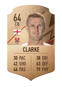 Peter Clarke Rare 64 OVR