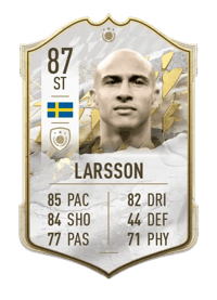 Henrik Larsson Icon 87 OVR