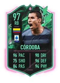 Iván Córdoba FUT Hero SHAPESHIFTERS 97 OVR