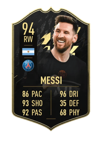 Lionel Messi Team of the Week 94 OVR