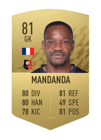 Steve Mandanda Common 81 OVR