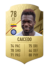 Felipe Caicedo Rare 78 OVR