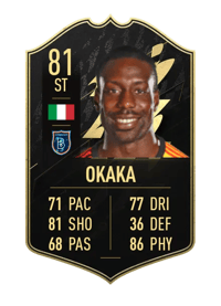 Stefano Okaka Team of the Week 81 OVR