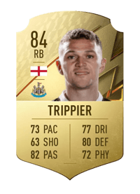 Kieran Trippier Rare 84 OVR