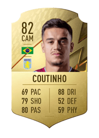Coutinho Rare 82 OVR