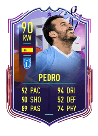 Pedro Fantasy FUT Upgrade 90 OVR
