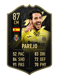 Parejo Team of the Week 87 OVR