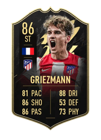 Antoine Griezmann Team of the Week 86 OVR