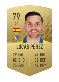 Lucas Pérez Common 79 OVR