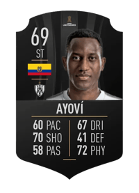 Jaime Ayoví CONMEBOL LIBERTADORES 69 OVR
