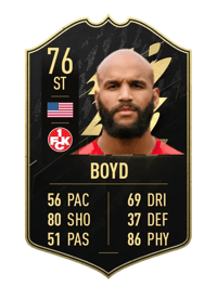Terrence Boyd Team of the Week 76 OVR