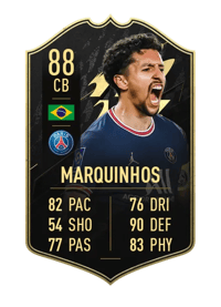 Marquinhos Team of the Week 88 OVR
