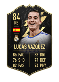 Lucas Vázquez Team of the Week 84 OVR