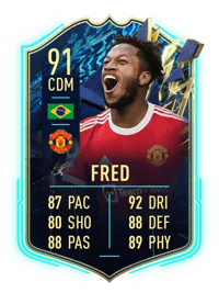 Fred Team of the Season 91 OVR
