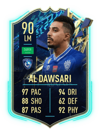Salem Al Dawsari Team of the Season 90 OVR
