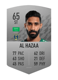 Hazaa Al Hazaa Common 65 OVR