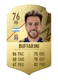 Julio Buffarini Rare 76 OVR