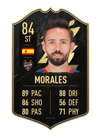 Morales Team of the Week 84 OVR