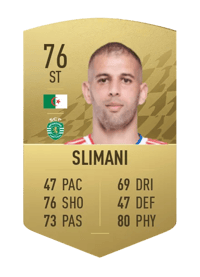Islam Slimani Common 76 OVR