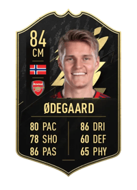 Martin Ødegaard Team of the Week 84 OVR