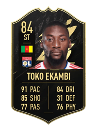 Karl Toko Ekambi Team of the Week 84 OVR