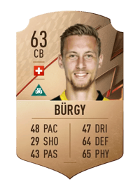 Nicolas Bürgy Rare 63 OVR