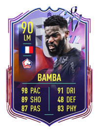 Jonathan Bamba Fantasy FUT Upgrade 90 OVR