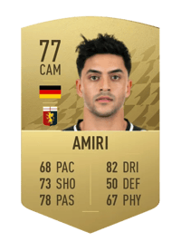 Nadiem Amiri Common 77 OVR