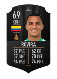 Bryan Rovira CONMEBOL LIBERTADORES 69 OVR