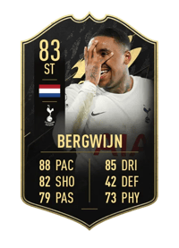 Steven Bergwijn Team of the Week 83 OVR