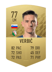 Benjamin Verbič Common 77 OVR