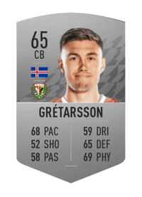 Daníel Leó Grétarsson Common 65 OVR