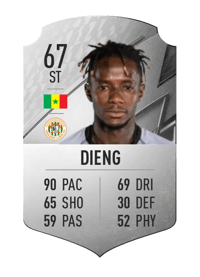 Cheikhou Dieng Rare 67 OVR