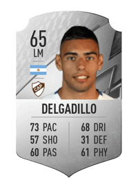 Nicolás Delgadillo Rare 65 OVR