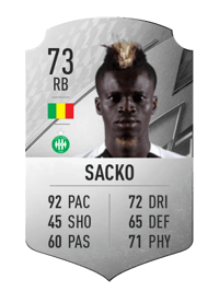 Falaye Sacko Rare 73 OVR