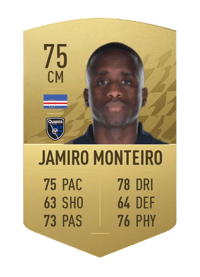 Jamiro Monteiro Common 75 OVR