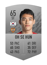 Oh Se Hun Common 65 OVR