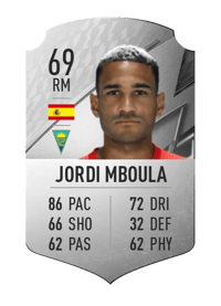 Jordi Mboula Rare 69 OVR