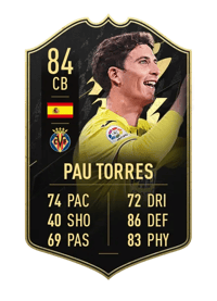 Pau Torres Team of the Week 84 OVR