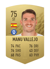 Manu Vallejo Common 75 OVR