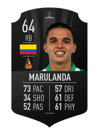 Jonathan Marulanda CONMEBOL LIBERTADORES 64 OVR