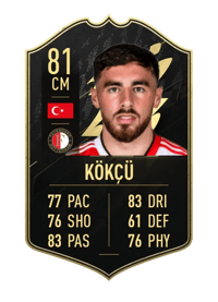 Orkun Kökçü Team of the Week 81 OVR