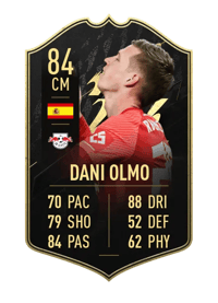 Dani Olmo Team of the Week 84 OVR