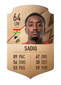 Ibrahim Sadiq Rare 64 OVR
