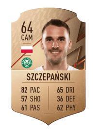 Miłosz Szczepański Rare 64 OVR