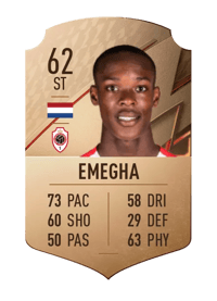 Emanuel Emegha Rare 62 OVR
