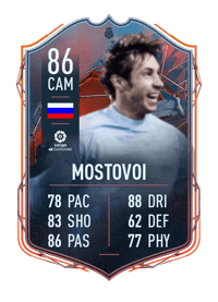 Aleksandr Mostovoi FUT Heroes 86 OVR