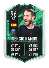 Sergio Ramos SHAPESHIFTERS 96 OVR