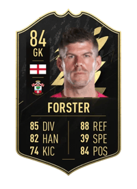 Fraser Forster Team of the Week 84 OVR
